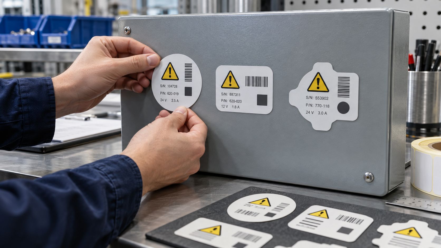 Custom Die-Cut Label Shapes guide for custom label buyers
