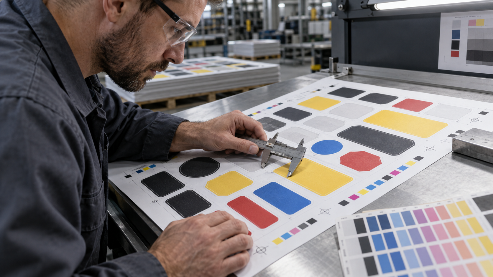 Industrial Label Bleed & Safe Area guide for custom label buyers