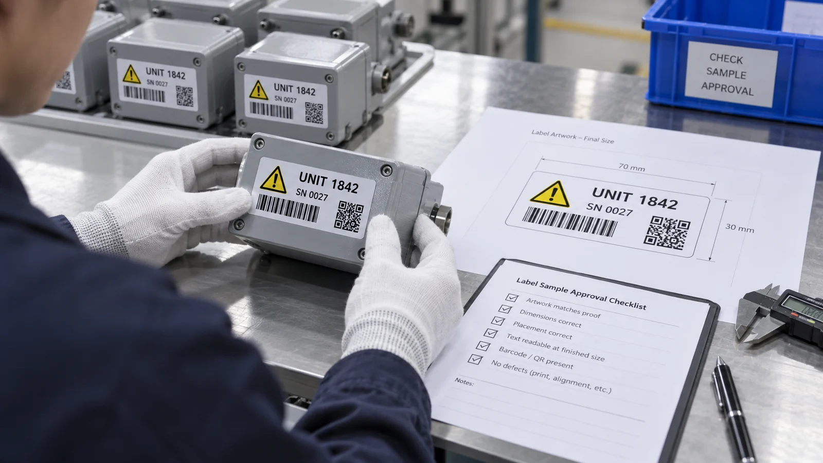 Custom Label Sample Approval Checklist: What to Check on the Product guide for custom label buyers
