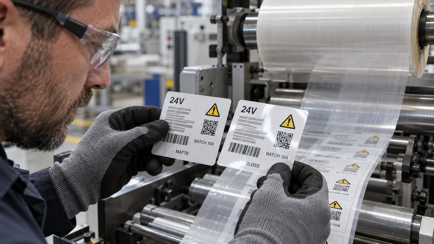Industrial Label Lamination vs Varnish guide for custom label buyers