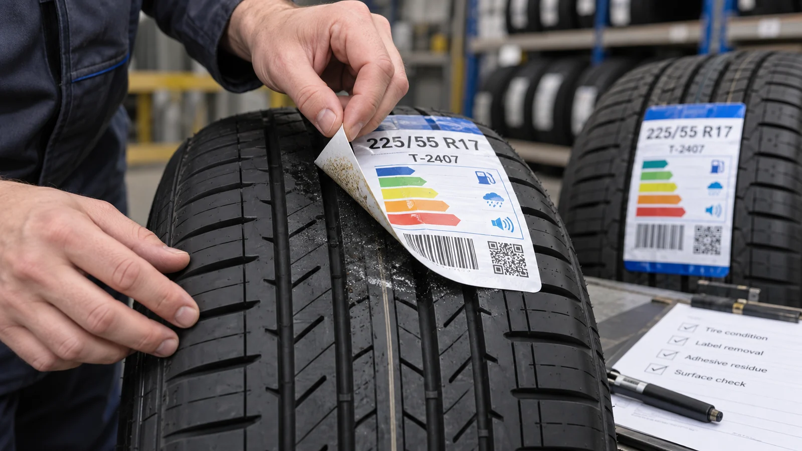 Removable Tire Tread Labels: How to Review Residue and Removal guide for custom label buyers