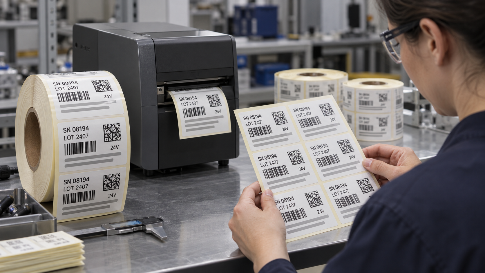 Serial Number Label Format Guide: Fixed Data vs Variable Data for Product Tracking guide for custom label buyers