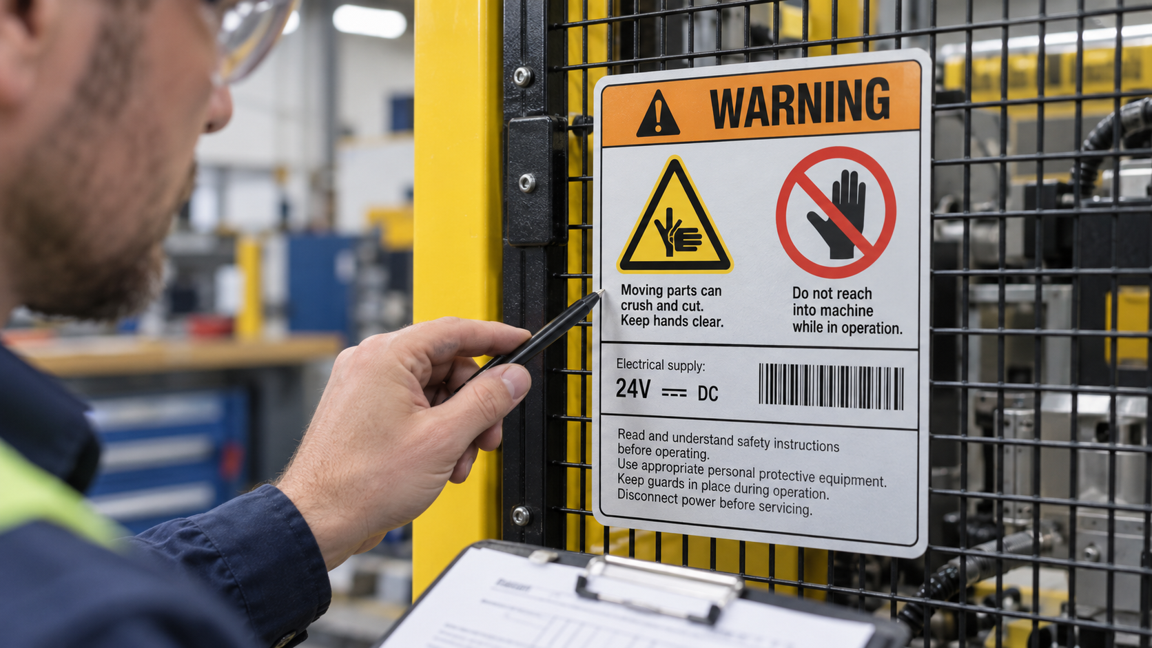 Warning Label Icon Layout: How to Keep Symbols, Text and Data Readable guide for custom label buyers