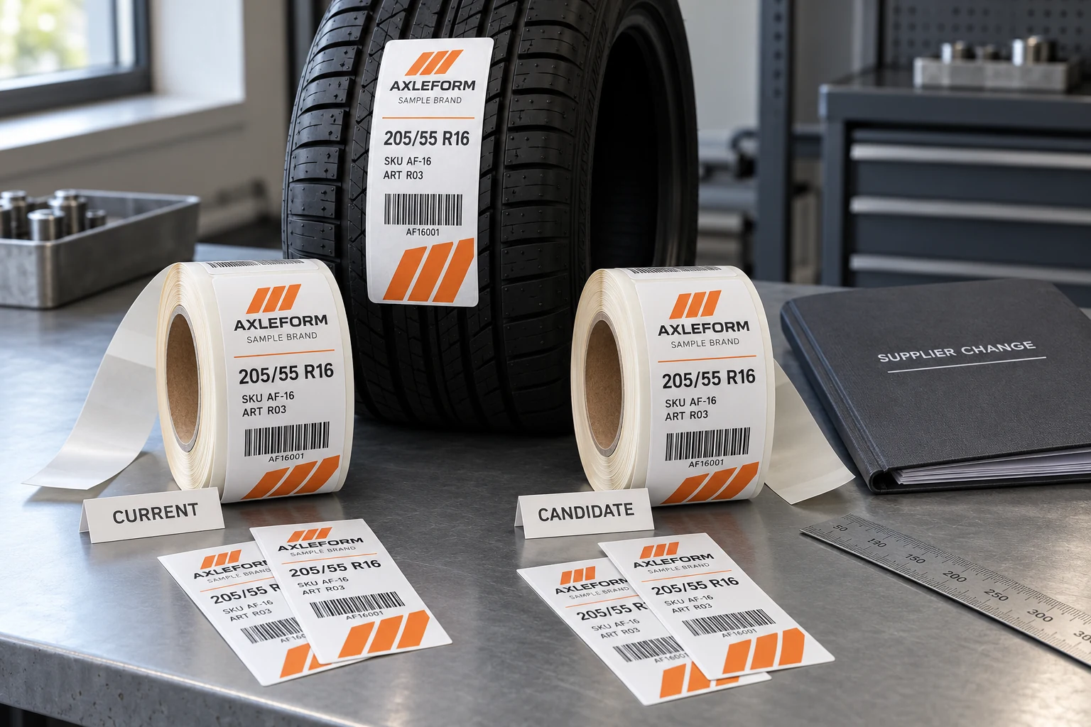 Changing Tire Label Suppliers? Match More Than the Artwork