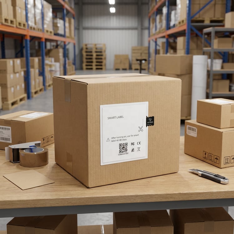 Warehouse Asset Label
