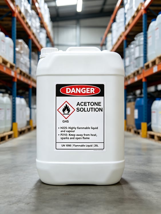 White Jug Label