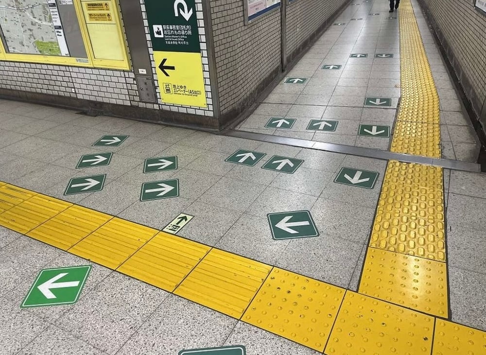 Floor Marker Label