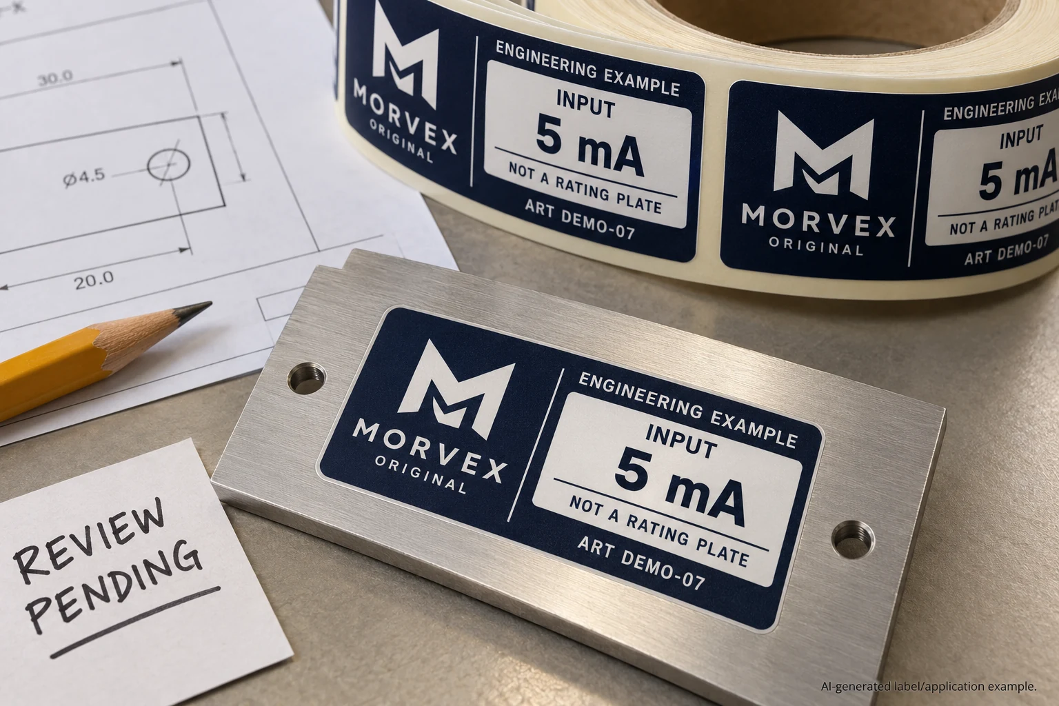 Equipment Label Units: Approve the Value, Prefix and Symbol Together