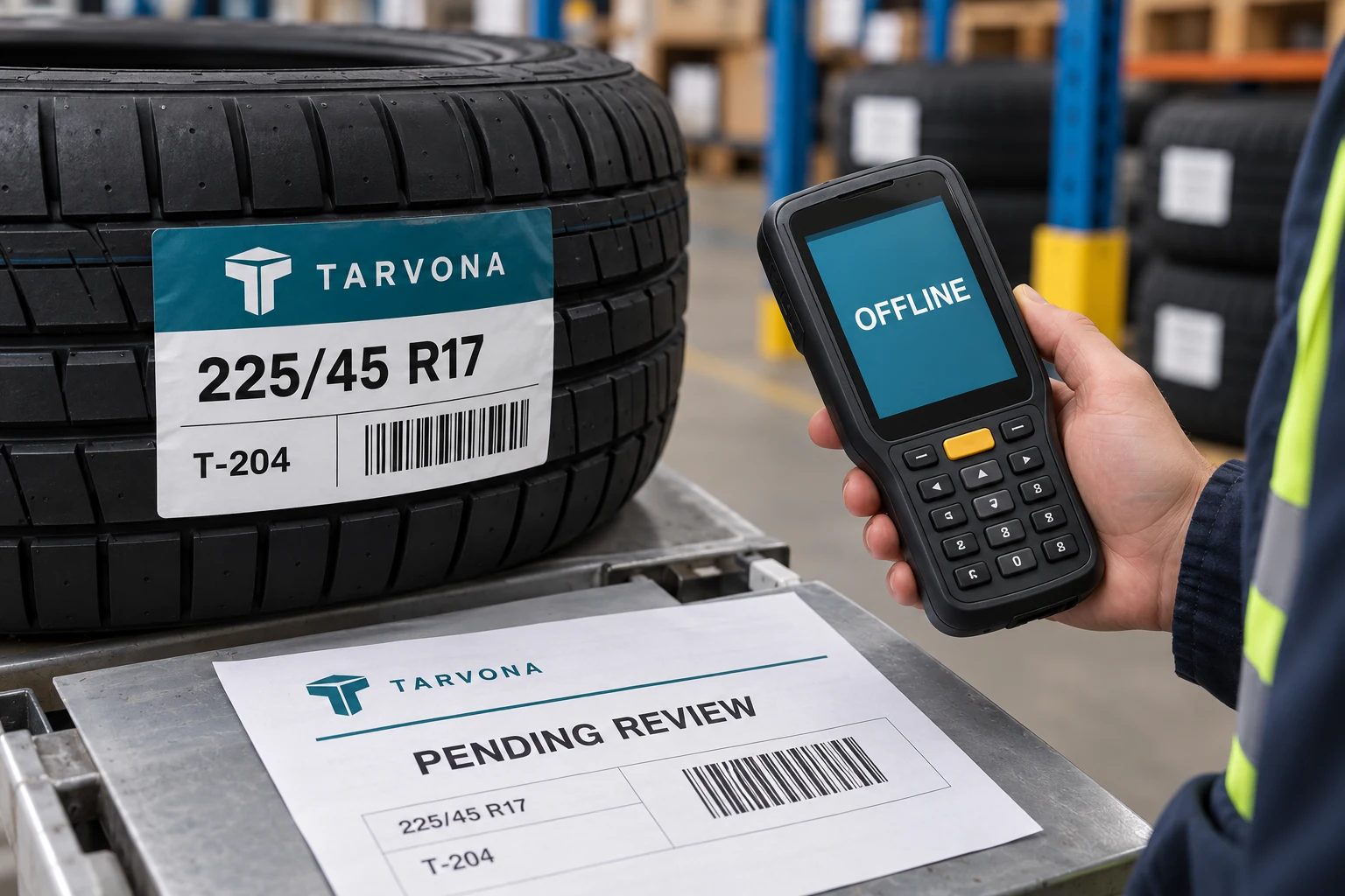 Offline Tire Scans: Reconcile the Transactions Before Reprinting Labels
