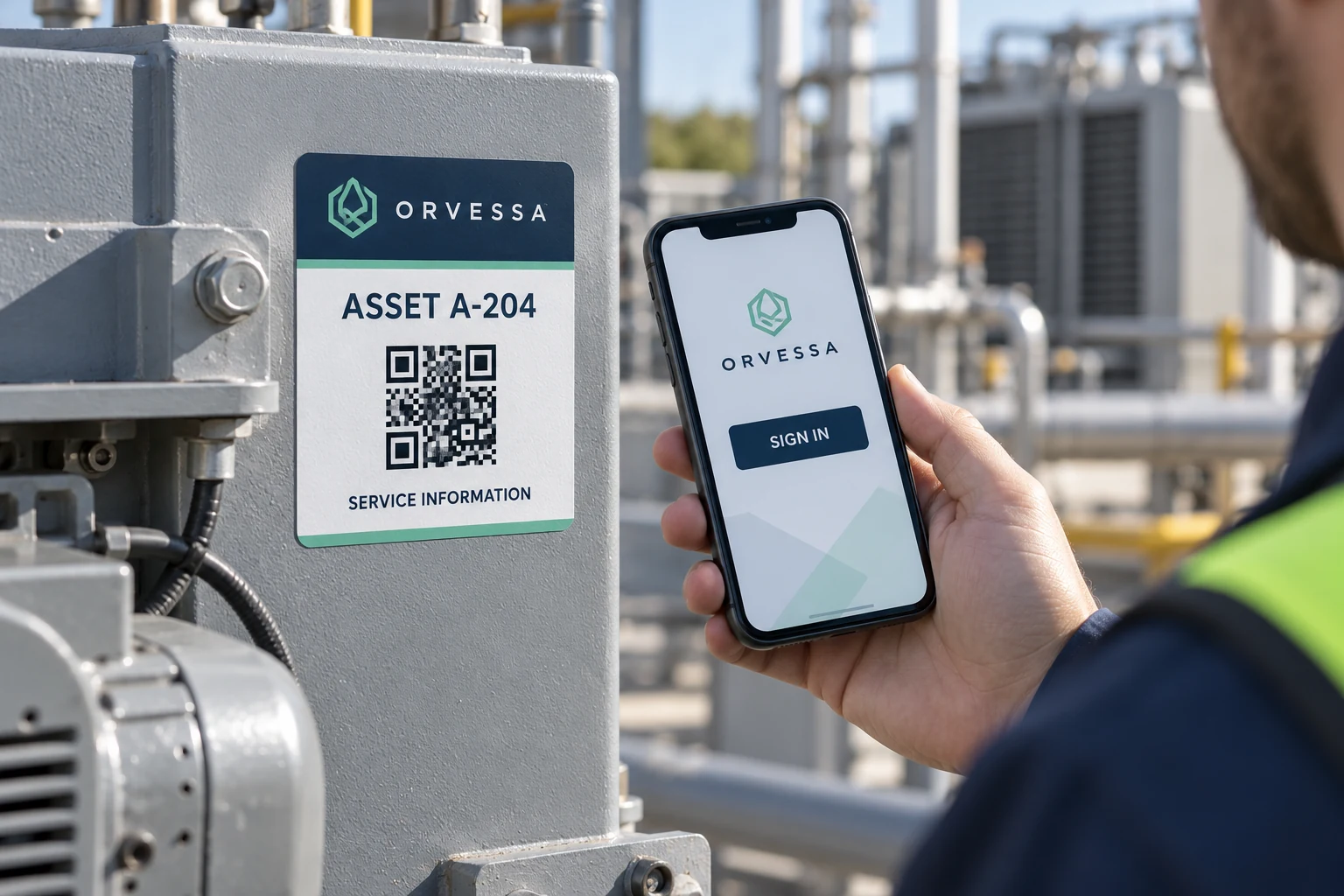 A Public Equipment QR Code Should Not Be a Password