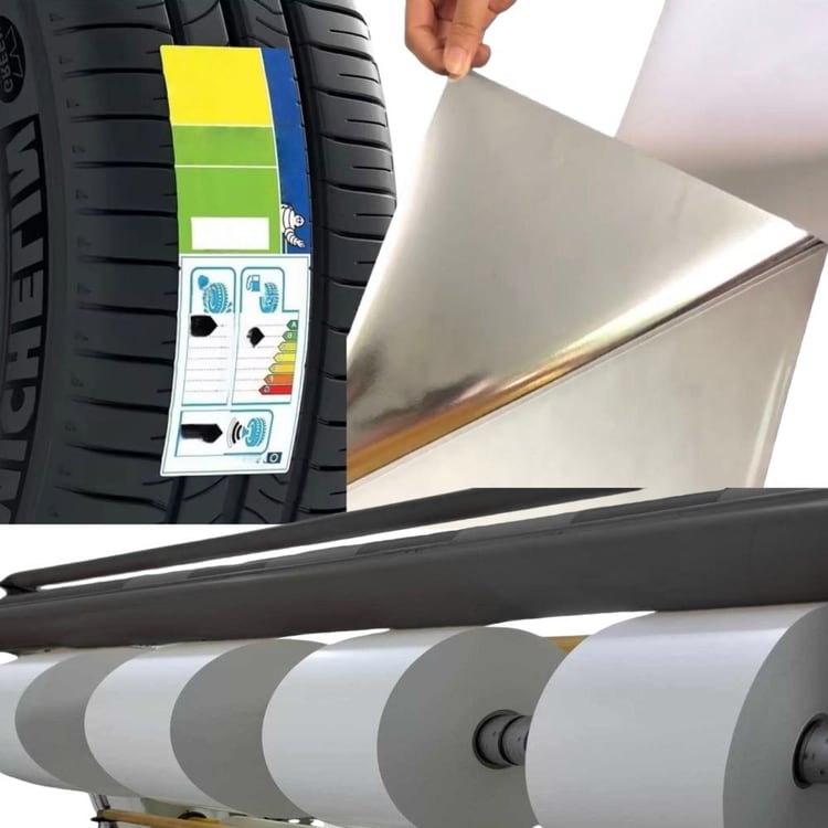 HTML sitemap for custom tire and industrial label website