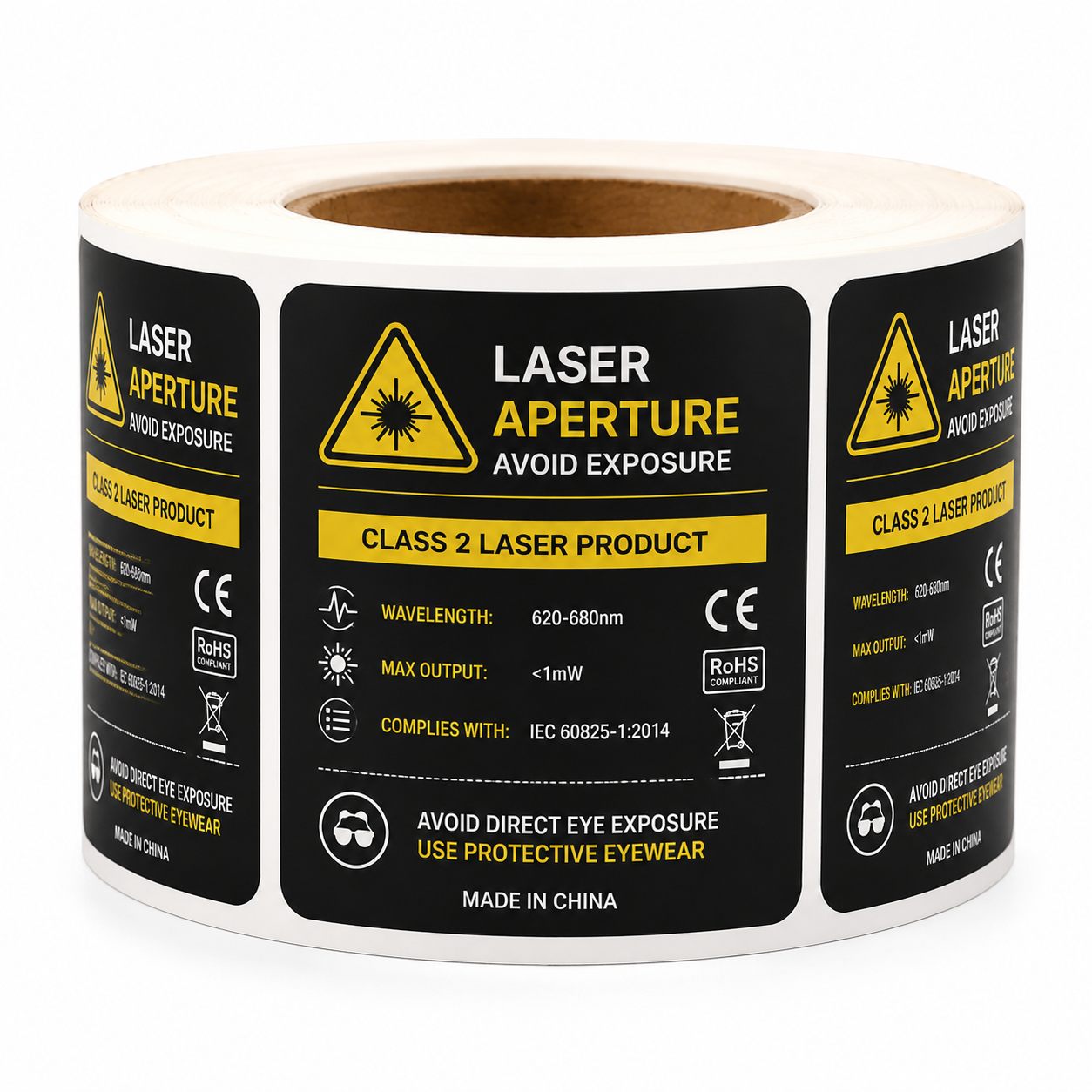 Laser Aperture Warning Roll