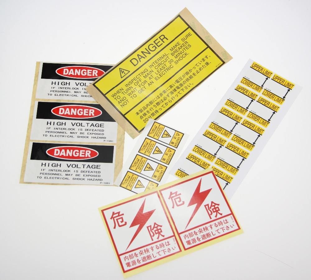 Custom Machinery Warning Labels Buyer Guide guide for custom label buyers