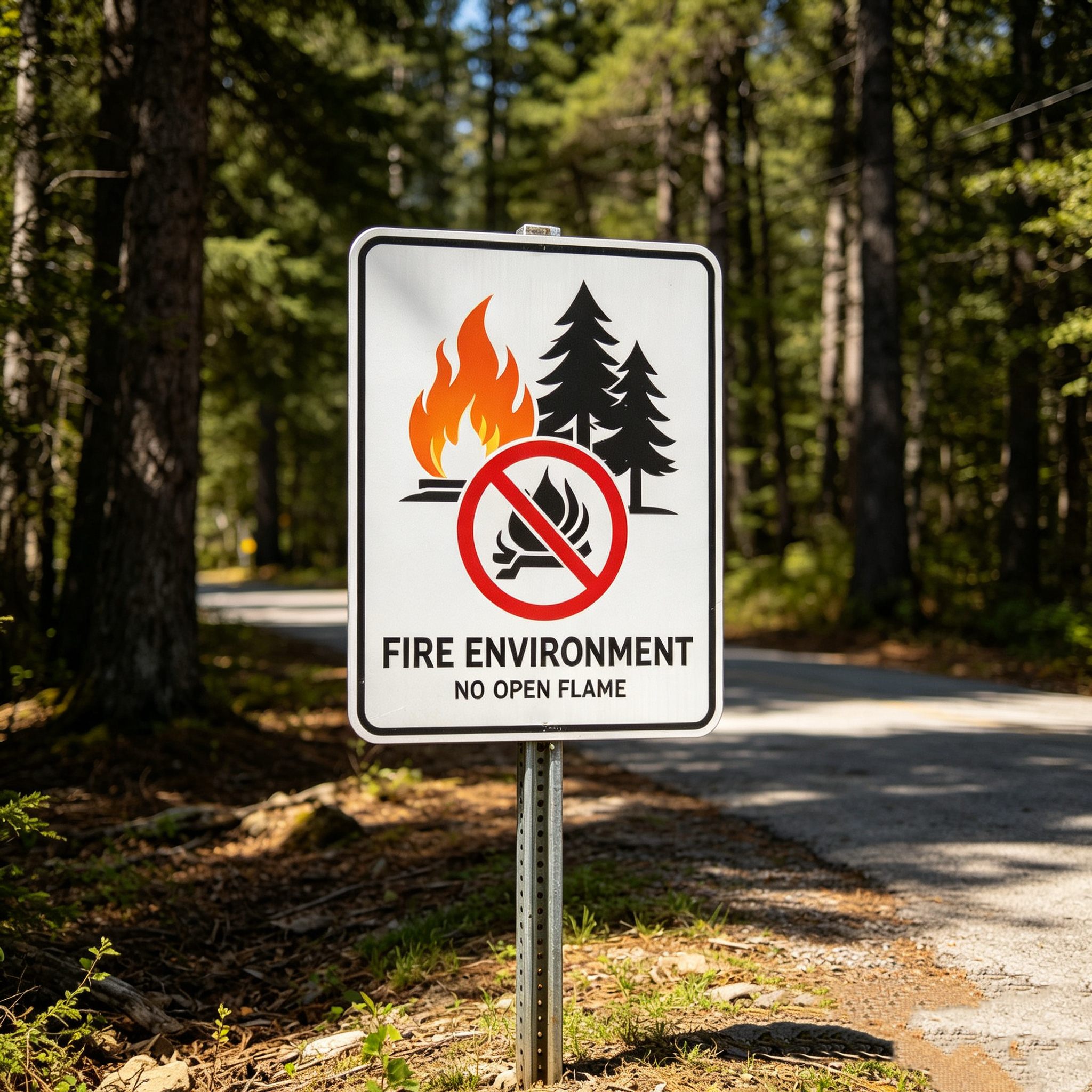 Outdoor Sign Label