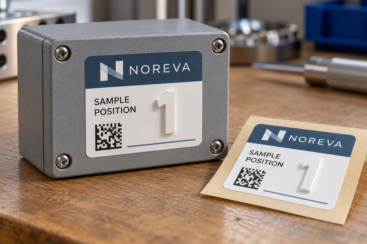 Tactile Equipment Labels: Separate Raised Information From Flat Print