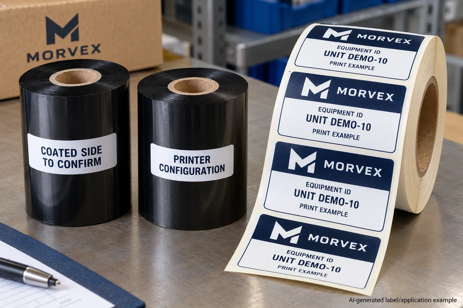 Thermal Transfer Ribbon Orders: Confirm the Coated Side Before Reordering