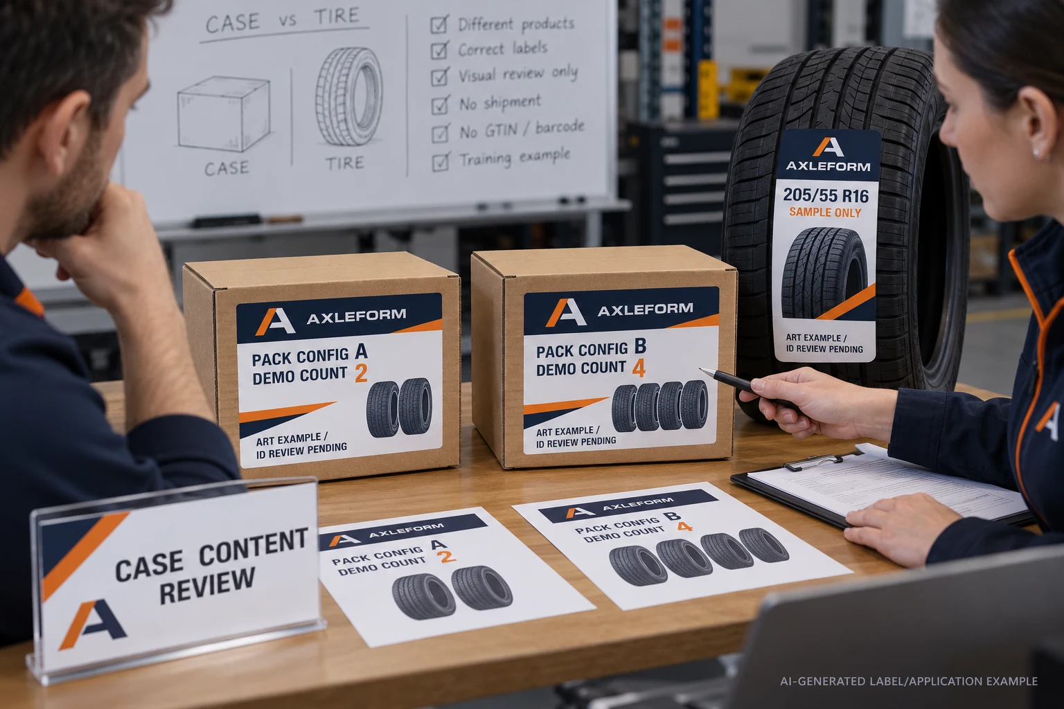 Changing a Tire Case Quantity? Review the Case GTIN Before Reprinting