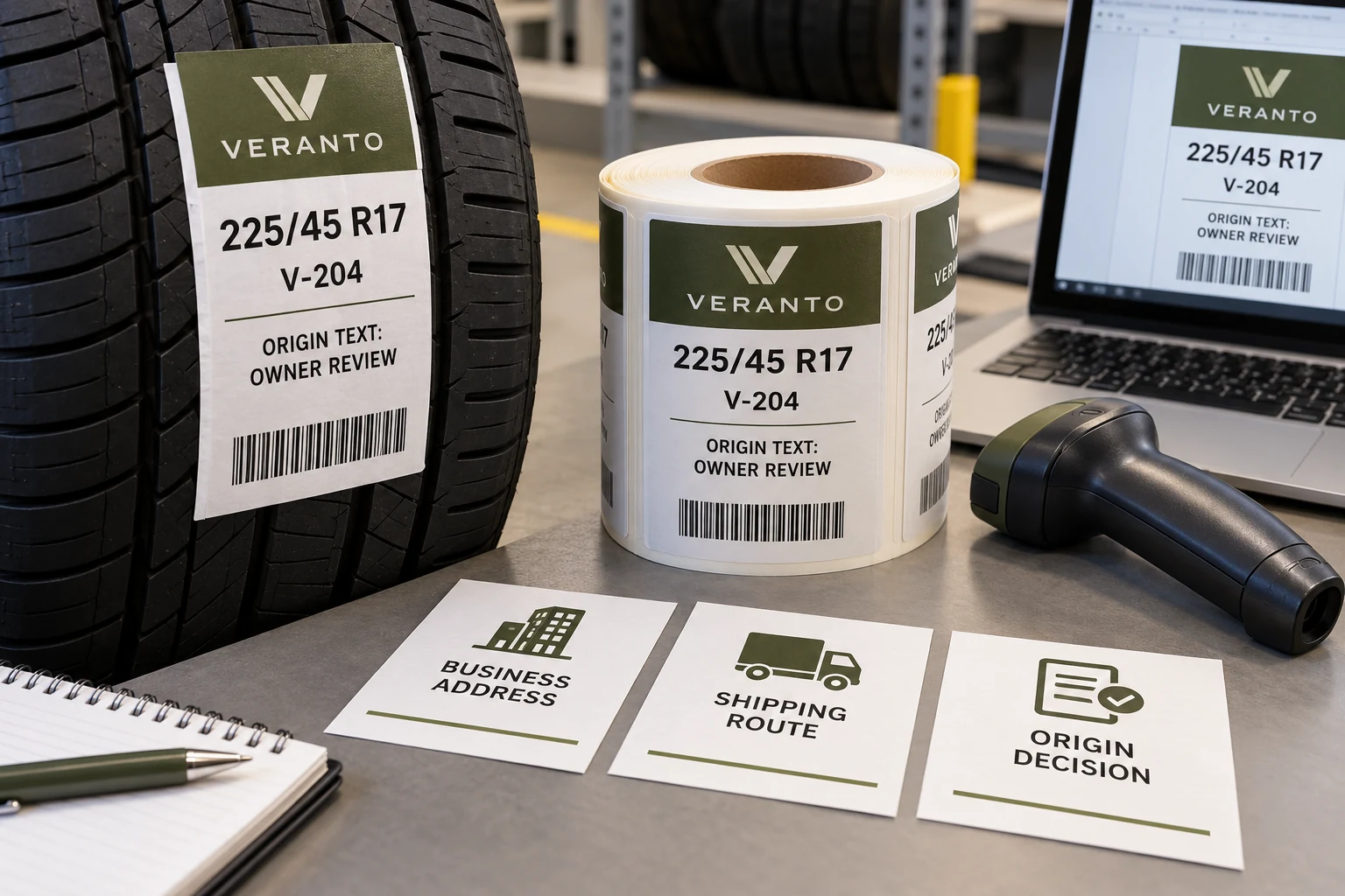 Country-of-Origin Wording on Tire Labels: Get the Approved Basis First