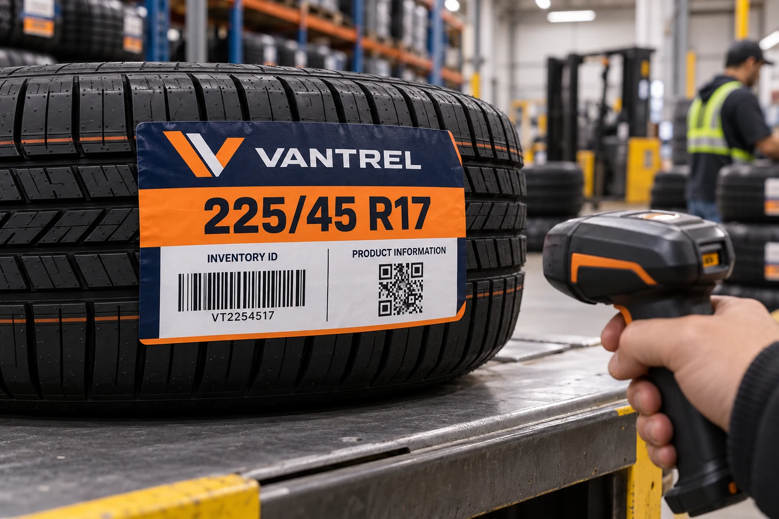 Two Barcodes on a Tire Label: What If the Scanner Reads the Wrong One?