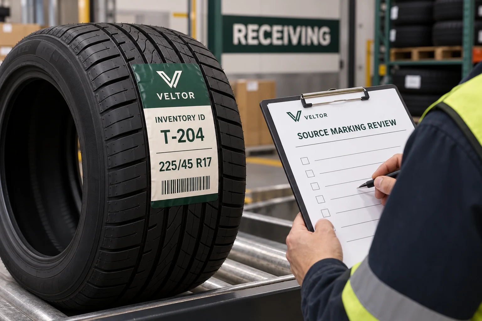 Tire TIN and Inventory Labels: Keep the Molded Record in View