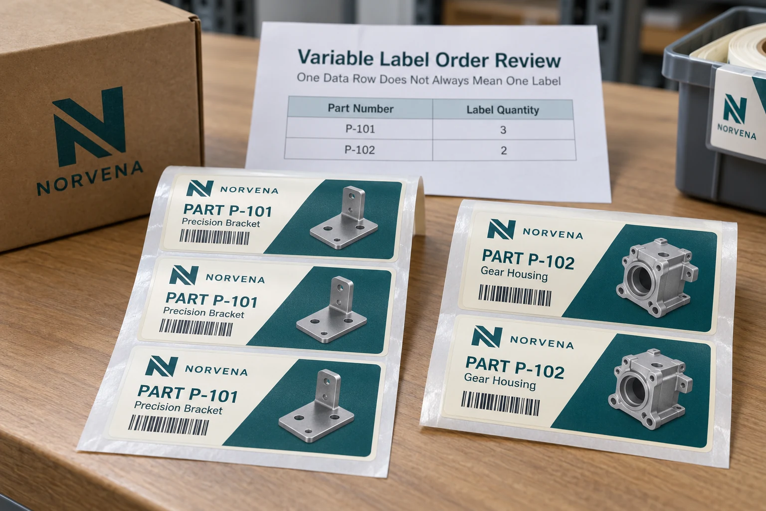 Variable Label Quantities: One Data Row Does Not Always Mean One Label